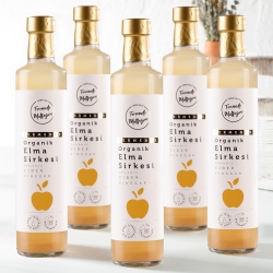 Fermente Mutfağım - 5 Pack Organic Apple Cider Vinegar (1)