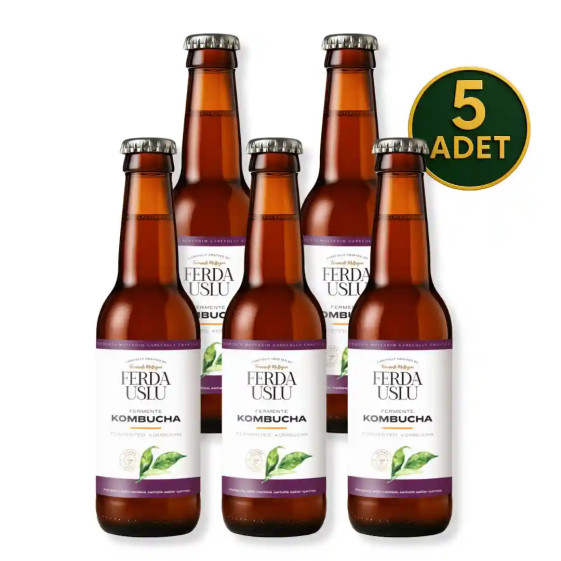 5 Pack Organic Kombucha Tea - 1