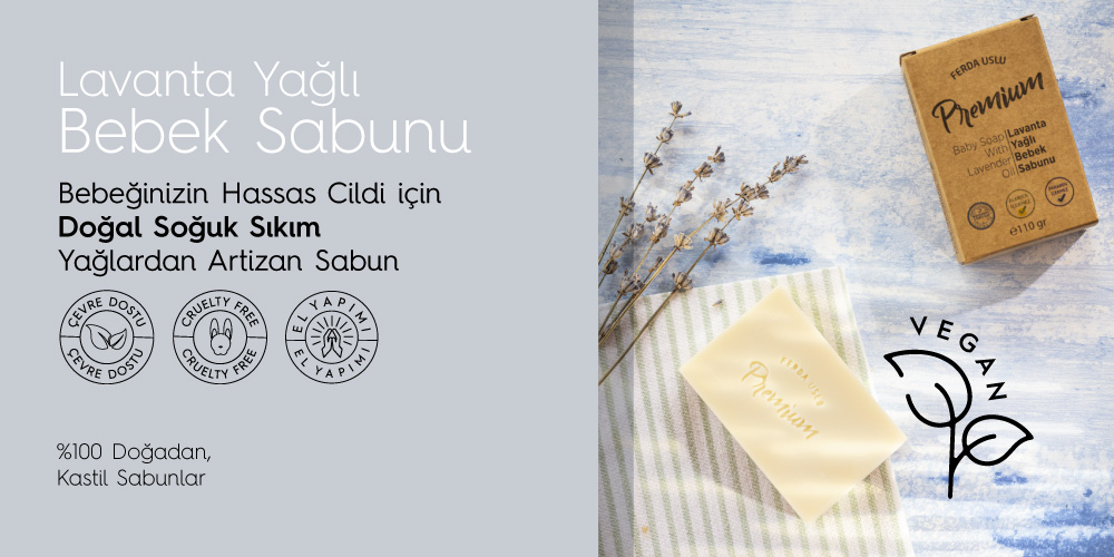 Lavanta Yağlı Bebek Sabunu