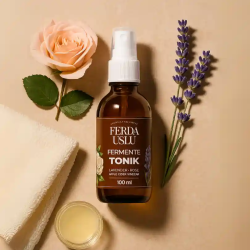Fermente Tonik (Gül-Lavanta) - Elma Sirkeli Gözenek Sıkılaştırıcı, Canlandırıcı 100 ML - 4