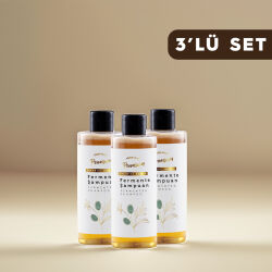 Kombucha Özlü Fermente Şampuan -3 Adet- Organik Zeytinyağı + Hindistan Cevizi Yağı + E Vitamini 250 ml - 2