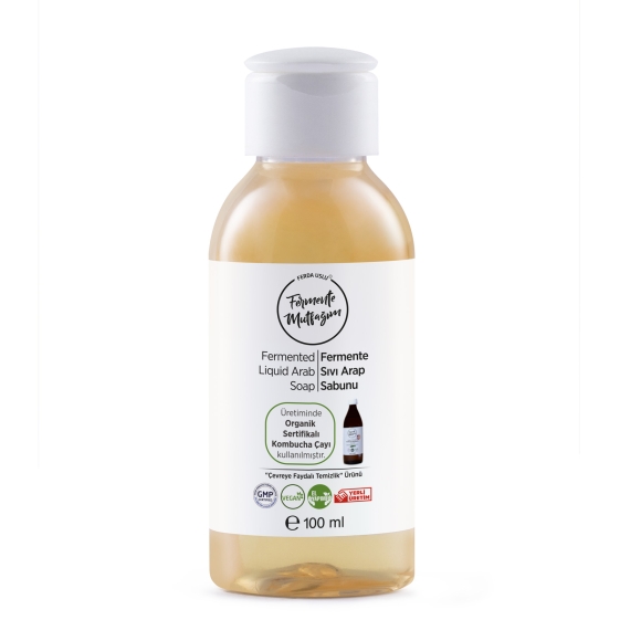 Fermente Mutfağım - Fermente Sıvı Arap Sabunu Ayçiçek Yağlı 100 ml