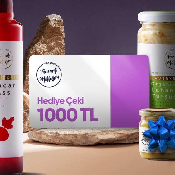 Fermente Mutfağım - Hediye Çeki 1000 TL 