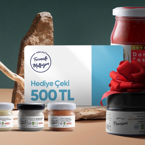 Fermente Mutfağım - Hediye Çeki 500 TL