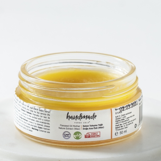 Keten Tohumu Yağlı Doğa Ana Özü Wax 50 ml - 2