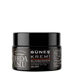 Mineral Güneş Kremi 40SPF - Nar Çekirdeği Yağı + Çinko Oksit 30 ml - Fermente Mutfağım