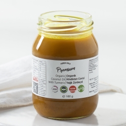 Organic Coconut Oil with Turmeric - Thumbnail