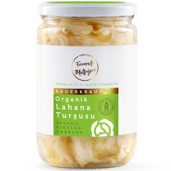 Fermente Mutfağım - Organik Lahana Turşusu 600 g