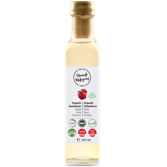 Fermente Mutfağım - Organik Elma Suyu Konsantresi 250 ml