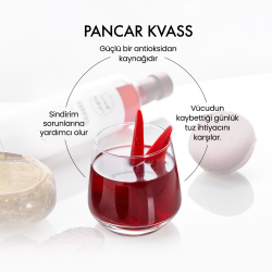 Pancar Kvass 500 ml - Fermente Mutfağım (1)