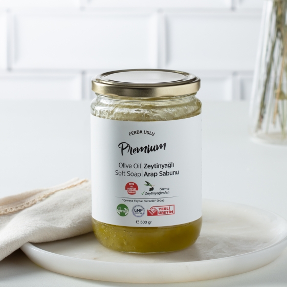 Fermente Mutfağım - Arap Sabunu Zeytinyağlı 500 g (1)
